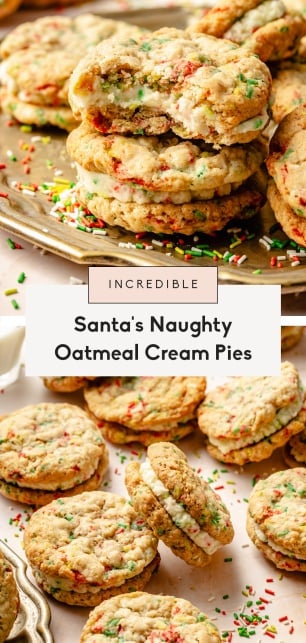 collage of christmas sandwich cookies